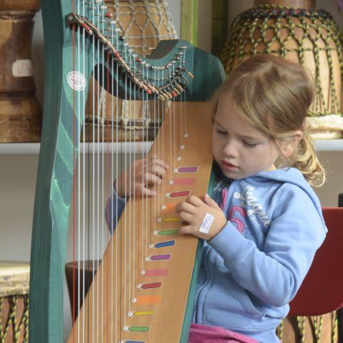 Workshop muziek Harp4Kids - 