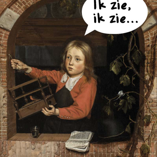 Workshop beeldend: Waar krijg jij energie van? - Jan A. van Staveren, Jongen met Vogelkooi, 1666-1669